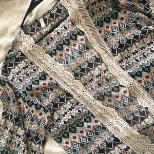 Adorable Aztec Print Kimono